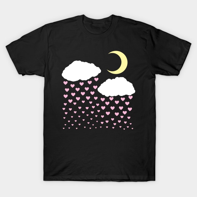 It's Raining Sweet Love T-Shirt by ShinyBat